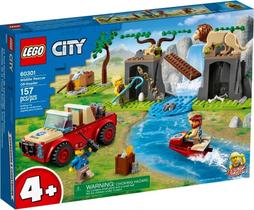 Lego city wildlife rescue off-roader 157 peças (60301)