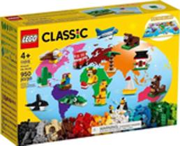 Lego Classic 11015 - Ao Redor Do Mundo 950 Peças