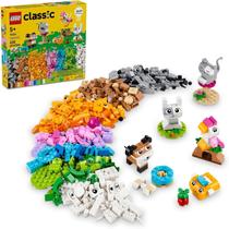 LEGO Classic Animais de Estimação Criativos Brinquedos Educativos com Cachorro de Brinquedo 11034