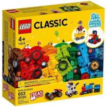 LEGO Classic Blocos e Rodas 653 Peças 11014 LEGO Classic Blocos e Rodas 653 Peças 11014