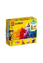 Lego Classic Blocos Transparente Criativo 11013