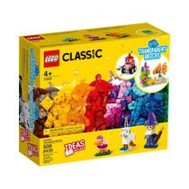 Lego Classic Blocos Transparente Criativo 11013