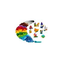 Lego Classic - Blocos Transparentes Criativos