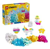 Lego Classic Caixa Transparente Magica 340 Pecas Lego Classic Caixa Transparente Magica 340 Pecas