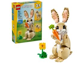 Lego Coelho Adoravel 3 em 1 Creator 326 Peças - 311162