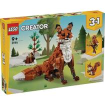 Lego Creator 3 Em 1 Animais da Floresta Raposa Vermelha 667 Peças - 31154