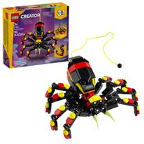 Lego Creator 3 em 1 Animais selvagens Aranha surpreendente 153 Peças