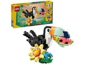 LEGO Creator 3 em 1 Animais Selvagens: Tucano - Tropical 31173 225 Peças