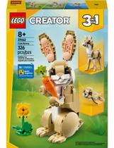 Lego Creator 3 Em 1 Coelho Adoravel 326 Pecas 31162