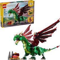 Lego creator 3 em 1 - dragão medieval 31161 Lego creator 3 em 1 - dragão medieval 31161