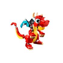 Lego Creator 3 em 1 Dragão Vermelho Animal 31145 - 149 Peças