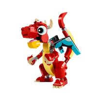 LEGO Creator 3 em 1 - Dragão Vermelho