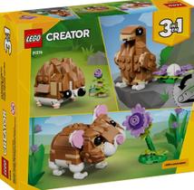 LEGO Creator 3 em 1 Hamster Adorável com Flor