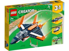 LEGO Creator 3 em 1 - Jato Supersônico - 31126