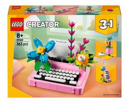 Lego Creator 3 Em 1 Maquina De Escrever Com Flores 31169 Lego Creator 3 Em 1 Maquina De Escrever Com Flores 31169