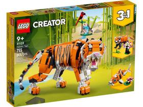 Lego Creator 3 Em 1 - Tigre Majestoso 31129