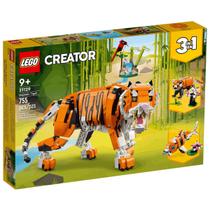 Lego Creator 3 Em 1 Tigre Majestoso 755 Peças - 31129