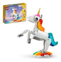 Lego Creator 31140 3 Em 1 - Unicornio Magico - 145 Peças Lego Creator 31140 3 Em 1 - Unicornio Magico - 145 Peças