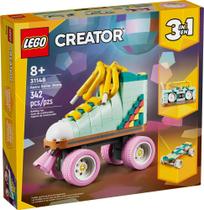 Lego Creator 3em1 Patins Radio e Skate Retrô 342 pcs - 31148