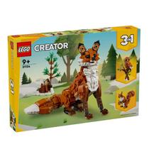 Lego Creator 3x1 Animais da Floresta Raposa Vermelha 31154