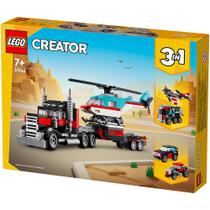 Lego Creator Caminhão-Plataforma com Helicóptero 31146