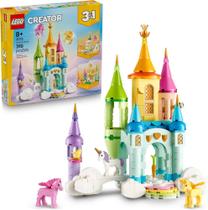 Lego Creator Castelo De Unicórnios 3 Em 1 390 Peças - 31175 Lego Creator Castelo De Unicórnios 3 Em 1 390 Peças - 31175