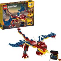 LEGO Creator Dragão de Fogo 31102 - Brinquedo incrível p/crianças (234 peças)