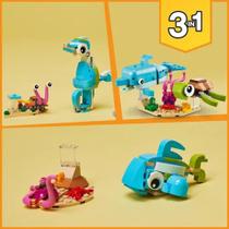Lego Creator Golfinho E Tartaruga 137 Blocos 31128