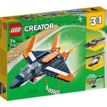 Lego Creator Jato Super Sonico 215 Pecas 3 em 1 +7 Anos