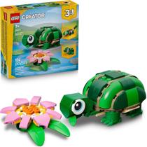 Lego Creator Tartaruga com uma Flor Lírio-de-água 31377
