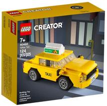 Lego Creator Yellow Taxi (40468) + Nova York NYC Mini Figure Magnet Exclusive City Bundle