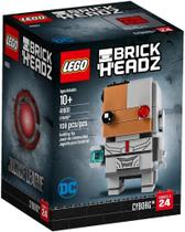 Lego dc brick 'h'eadz series 2 24 cyborg 108 peças (41601)