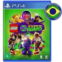 Lego DC Super Villains PS4 Mídia Física Dublado em Português