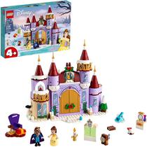 LEGO Disney Belle's Castle Winter Celebration (43180) Disney Princess Building Kit Faz um ótimo aniversário para crianças que amam a bela e a fera da Disney, Nova 2020 (238 Peças)