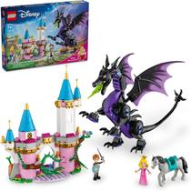 Lego Disney Castelo Aurora e Forma Dragao Malevola 43240