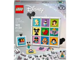 LEGO Disney Classic 100 Anos de Ícones das - Animações da Disney 1022 Peças 43221