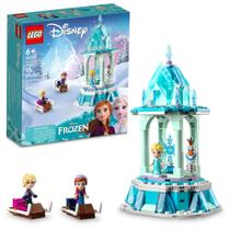 LEGO Disney Frozen - Carrossel Mágico da Anna e Elsa (43218) - Brinquedo de Construção para Crianças a partir de 6 anos