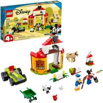LEGO Disney Mickey and Friends Mickey Mouse &amp Donald Duck's Farm 10775 Building Kit Um jogo criativo para crianças Nova 2021 (118 Peças)