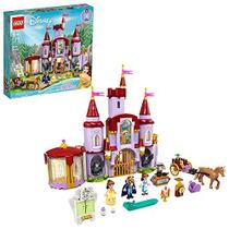 LEGO Disney Princess Belle and The Beast's Castle 43196 Building Toy Set para crianças, meninas e meninos com mais de 6 anos (505 peças)