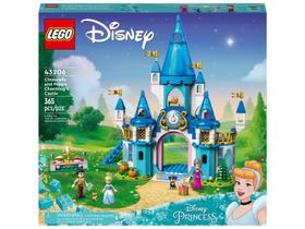 LEGO Disney Princess Castelo da Cinderela e do - Príncipe Encantado 365 Peças 43206