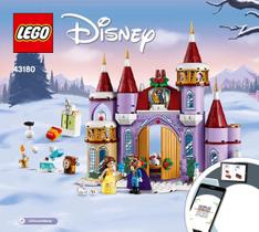 Lego Disney Princess Inverno Castelo Bela 238 Peças 3+