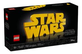 Lego disney star wars logotipo star wars construido com pecas 700 pecas 75407 Lego disney star wars logotipo star wars construido com pecas 700 pecas 75407