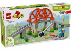 Lego Duplo 10426 Pacote Expansão De Ponte E Trilhos De Trem Lego Duplo 10426 Pacote Expansão De Ponte E Trilhos De Trem