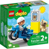 Lego duplo 10967 motocicleta da policia