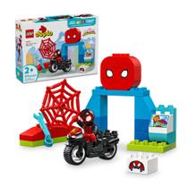 Lego Duplo Aventura de Motocicleta do Spin 10424 - 24 Peças Cor: Branco Lego Duplo Aventura de Motocicleta do Spin 10424 - 24 Peças Cor: Branco