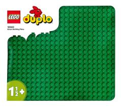 Lego Duplo Base De Construção Verde Grande 10980