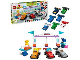 Lego Duplo Carros e Pilotos Formula 1 70 Peças