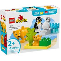 Lego Duplo Famílias Animais Selvagens Pinguins e Leões 10442