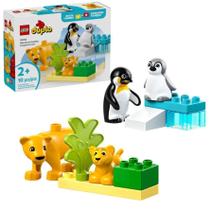 Lego Duplo Famílias Animais Selvagens Pinguins E Leões 10442