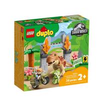 LEGO DUPLO - Fuga dos Dinossauros T. rex e Triceratops - 10939